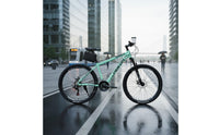 Aluminum Alloy Frame Mountain Bike Variable Speed Hardtail Mountain Bike Shock-Absorbing Fork Away-Road Bike Twin Disc Brakes for Students, Teenagers, Adults