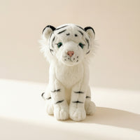Stuffed Tiger Doll Seated Stuffed Tiger Soft Cuddly for Children, Playroom, Nursery