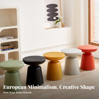 Toadstool Side Table Long-Lasting Toadstool Decorative Stool Indoor Outdoor