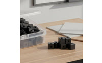 100 Pieces Interlocking Counting Cubes Develops Skills Math Linking Cubes Easy to Connect Connecting Counting Blocks for Students, Kids