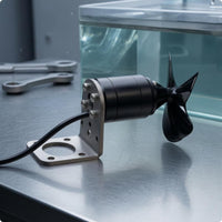 Underwater Thruster 2.6 Kg Thrust ROV Thruster Propulsion Uni-Directional Metal Bracket Marine Equipment Cable Lead