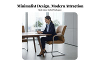 Cantilever Guest Chair Ergonomic Design Upholstered Sled Base Armchair Sturdy Frame Breathable Mesh rear for Waiting Room, Lobby