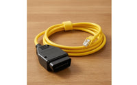 E-SYS Compatible Automotive Ethernet Diagnostic Cable Cable Vehicle Programming Automotive Coding Cable Yellow Car Accessory