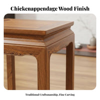 Antique Design Chinese design Square Stool space-saving Size Household Furniture Multi-Purpose Accent Seat Sturdy Construction for Tea lovers, Homeowners, Interior Decorators, Living Room, Entryway, Bedroom