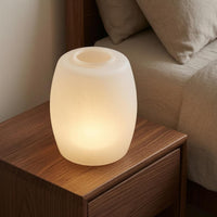 Plain Surface White Glass Lampshade Simple Frosted Glass Lampshade
