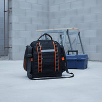 Heavy Duty Tool Bag Thickened Portable Tool Bag Rigid Bottom for Garage