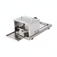 Stainless Steel Manual Bread Cutter Even Slicing Hamburger Bun Cutter Easy Operation for Bakeries, Restaurants