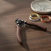 Time Saving Single-Motion Looping Pliers Secure Grip Crafting Supply for Jewelry Makers, Crafters