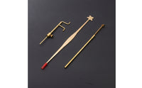 3 Pieces Sound Post Tool Kit with Gauge Sound Post Tool Set Rust-Resistant Lutherie Tools for Workshop