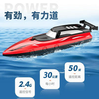 Nobaman Remote Control Boat High-Speed Dual Motor Toy