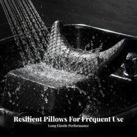 Waterproof Shampoo Bowl Neck Rest Long-Lasting Salon Sink Neck Cushion Ergonomic Design for Barbers, Home Users, Barbershop, Beauty Spa