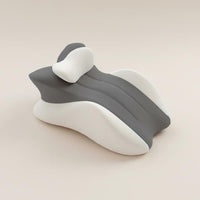 Removable and Washable Cover Multi-Functional Prone Sleeping Pillow Odor-Odorless Ergonomic Stomach Sleeper Pillow Memory Foam Backrest Cushion for Office Workers, Students, Bed, Sofa