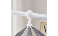 Foldable Hanging Drying Basket Collapsible Mesh Drying Rack Breathable Hanging Mesh Dryer Long-Lasting for Balcony