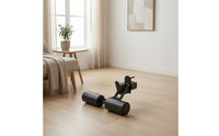 Foam-Covered Squat Rack Leg Roller Padded Leg Roller Attachment Metal Strength Training Gear