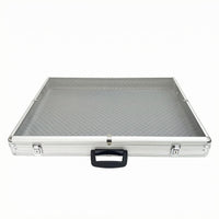 Card Storage Case Transparent Cover Hardrigid Enclosure Case Carrying Handle