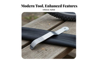 Cycle Tire Rasp File Exact Filing Inner Tube Scuffer Bike Tire Repair Piece Scuffer for Cyclists, Roadside Repairs, Workshop, Garage