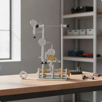 Wheel Truing Stand with Dial Indicators Precision Two-Wheeler Wheel Truing Stand Stable Tool for Workshop