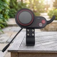 Easy to Install Scooter Display with Thumb Throttle Compatible Electric Scooter Control Display Sturdy Controller Compact for Handlebar Mounting