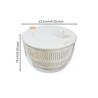 Rapid Drying Vegetable Cutter Drain Basket Easy to Clean Multifunctional Salad Drainer Interchangeable Blades for Families, Meal Prep
