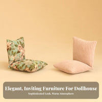 Soft Cushion Design BJD Doll Lazy Sofa Handmade OB11 Doll Couch Handmade for Hobbyists, Adults, Miniature Scene, Living Room, Display Shelf