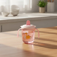 Comfortable Grip Baby Duckbill Cup Safe Infant Water Cup with Scale Easy to Clean for Infants, Toddlers, Mealtime, Nursery, Daycare
