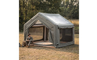 Quick-Setup Inflatable Tent with Skylight Spacious Inflatable Camping Tent Waterproof Breathable for Families
