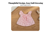 BJD Doll Dress Fashionable BJD Doll Clothes Great Gift Toy Accessory for Kids