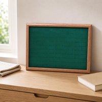 Band Slot Tray 90 Slots Wooden Band Tray Small Item Holder Walnut Wood Cloth-Lined Lined