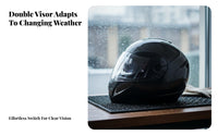Carbon Fiber Pattern Helmet Quick Release Buckle Full Face Helmet Ventilation System Secure Headwear for Men, Biker S, Daily Commuting