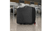 Foam Padded Folding Bike Case Wheeled Hard Shell Bike Case EVA Zippered for Transport