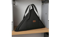 Triangular Storage Bag Carrying Handles Zippered Storage Bag Protective Covering Reinforced Seams for Camping