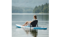 Padded Kayak Seat Adjustable Backrest Textured Cushion for Kayakers, Paddlers