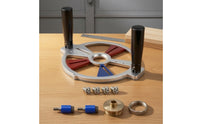 Carpentry Router Guide Base Precision Router Guide Base with Handles Low-Profile for Carpenters