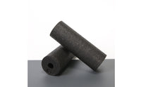 Textured Mini Foam Roller Hollow Handheld Massage Column Black Cylindrical Foam Roller Food Grade Expanded Polypropylene