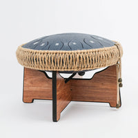 Handpan Stand Sturdy Construction Tongue Drum Stand Preserves Sound Quality Drum Holder for Meditation, Music Studio