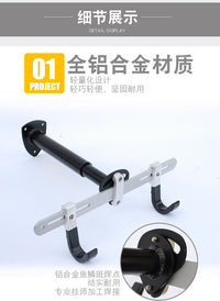 Adjustable Bicycle Wall Hook for Mountain and Road Bikes