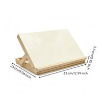 Collapsible Tabletop Drawing Easel Portable Foldable Easel Stand Simple Rectangular Drafting Board Sturdy