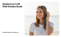 Feather Headdress Handmade Feather Headband Colorful Feathers Tribal Beaded Headband for Festival Goers, Cosplayers, Photoshoots, Photo Shoots, Travel