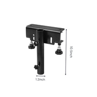 Truck Bed Flagpole Mount Rust-Resistant Truck Bed Flagpole Holder Coated Bracket for Tailgating, Campsite