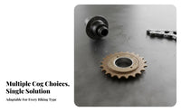 16T Bike Freewheel Exact Thread Single Speed Freewheel Bike Single Speed Sprocket Wear Withstand Ant Cycle Rear Sprocket