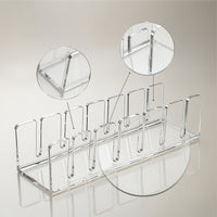 Acrylic Baseball Cap Organizer Clear Baseball Cap Display Stand Upright Hat Rack Tabletop for Teens