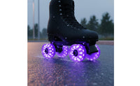 Illuminate up Four-Wheel Glide Wheel Indoor/Outdoor Illuminated Four-Wheel Glide Wheel Skating Equipment 82A Hardness Even &