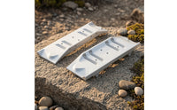 Crawler Side Steps Matte RC Step Boards Metal Running Board Foot Plate for Scale Garage Builds