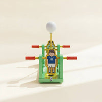 Two-Player Tabletop Football Game Interactive Table Football Game with Rods Quick Match Mini for Children, Party