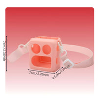 Silicone Case  Mini Cutouts  Mini Guarding Skin Shockproof Children's Audio Player Silicone Cover for Travel