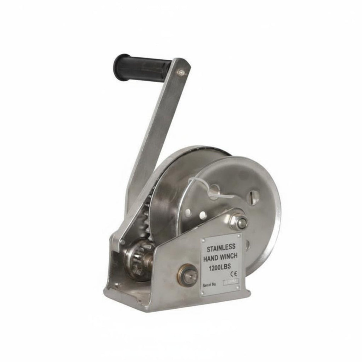 Boat Trailer Winch Hand Crank Winch Heavy-Duty for Workshops, Garages