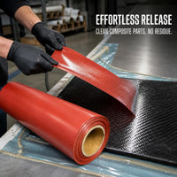 High-Temperature PET Release Film for Vacuum Infusion and Hot Pressing, Perforated/Non-Perforated, 1.5m Width