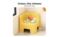 Stackable Corner Bath Stool Strong Corner Shower Stool Waterproof for Spa, Kids
