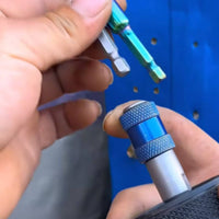 3/8 Hex Shank Adapter Self-Locking Screwdriver Adapter Anti-Slip for Workshop