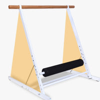 Foldable Folding Dance Barre Wood-Grain Adjustable Dance Barre